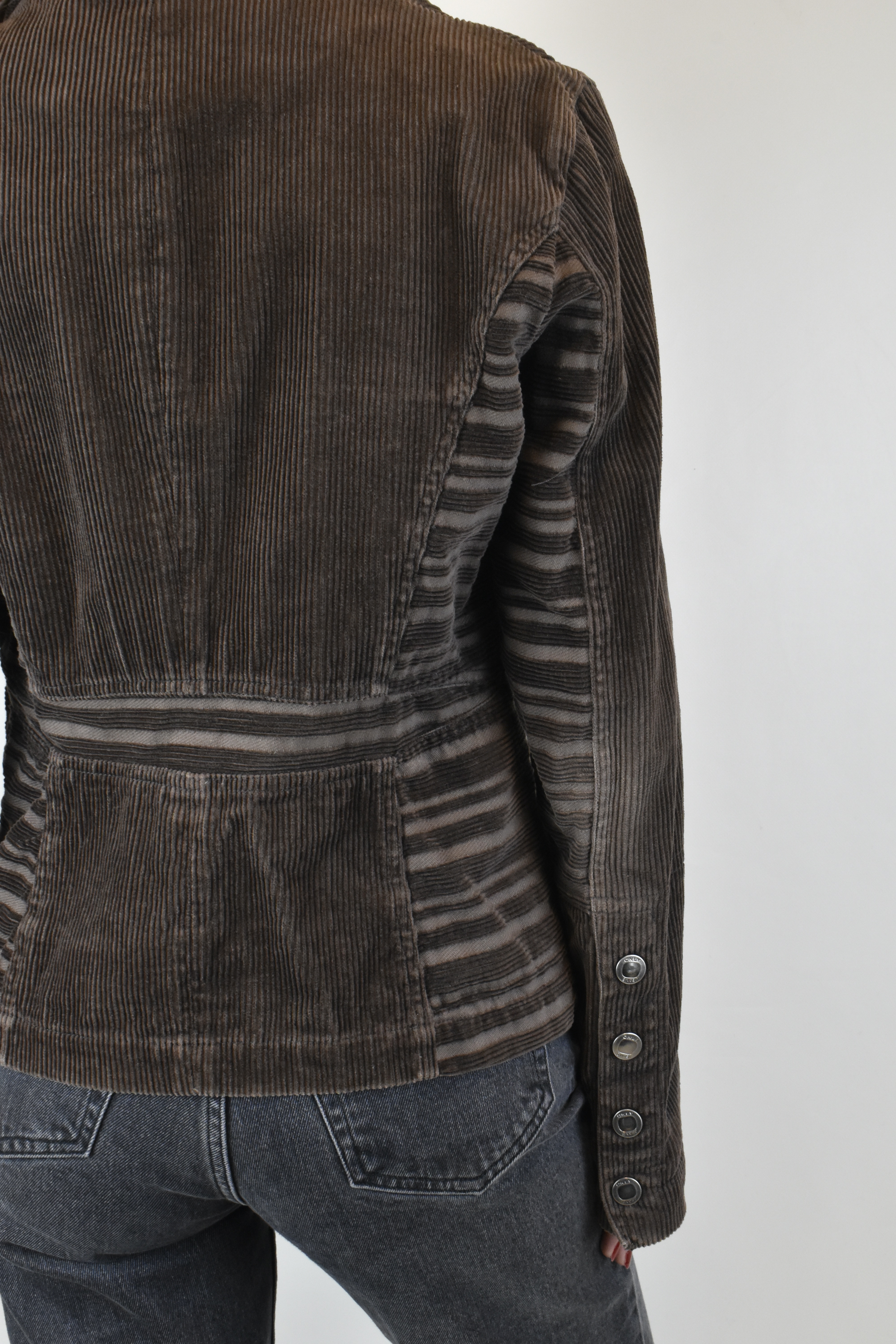 BLAZER COTELÉ CAFÉ | S  4
