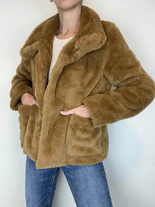 CHAQUETA PELUDA | S 