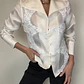 BLUSA VINTAGE SEDA | CHRISTIAN LACROIX |  S - Miniatura 2