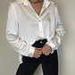 BLUSA SATINADA | L - Miniatura 1