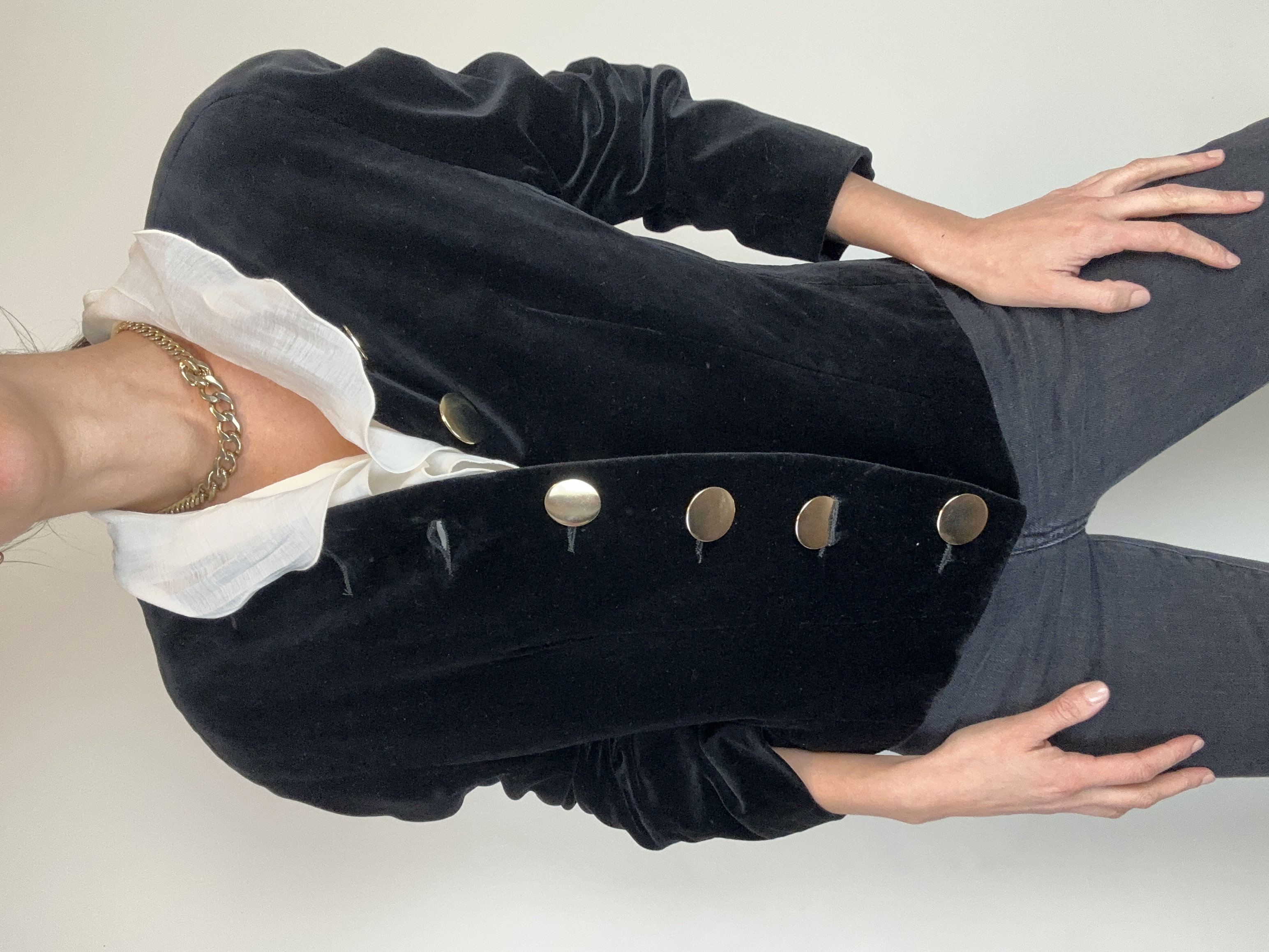 BLAZER VELVET VINTAGE | M 3