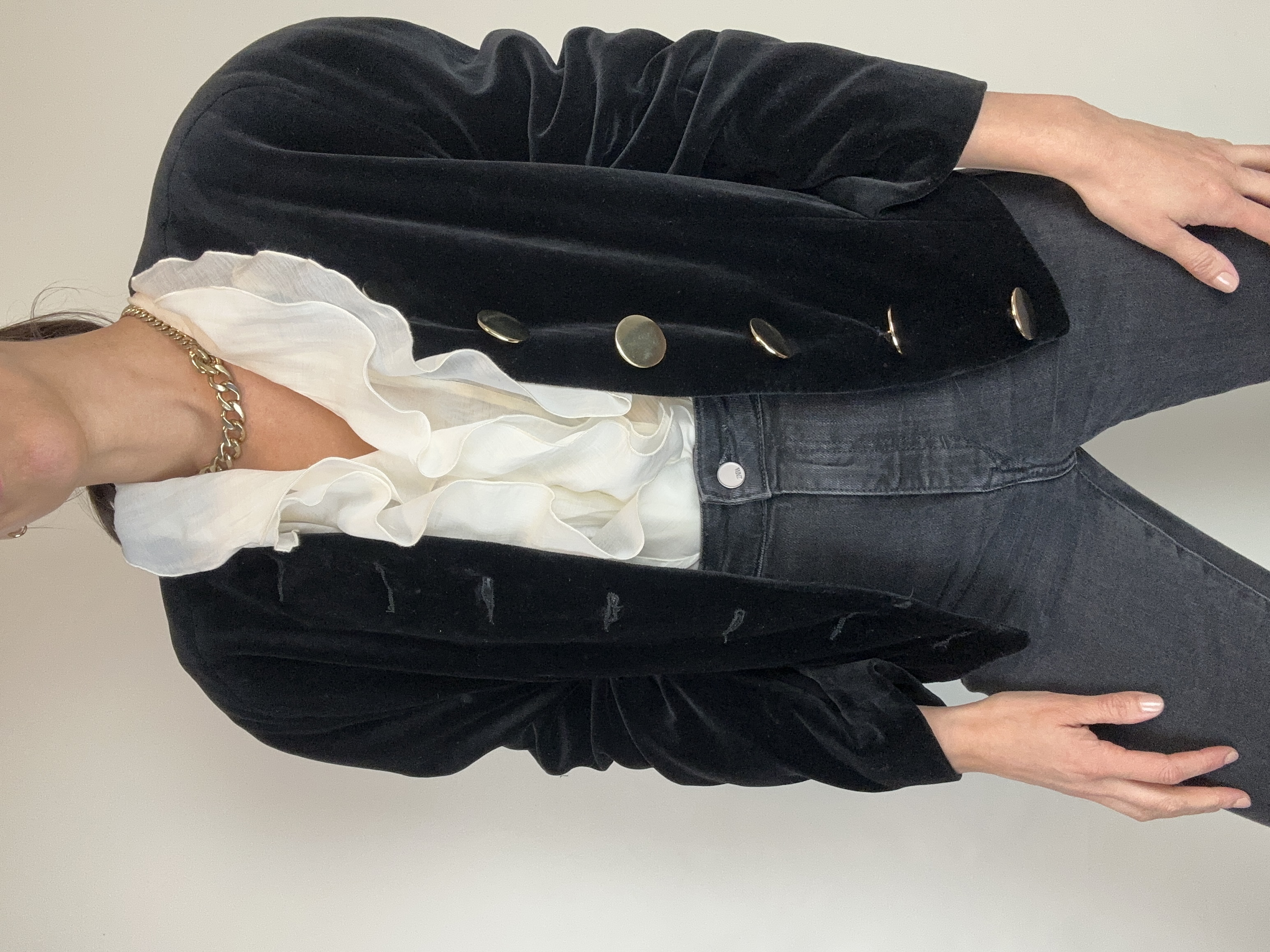 BLAZER VELVET VINTAGE | M 5