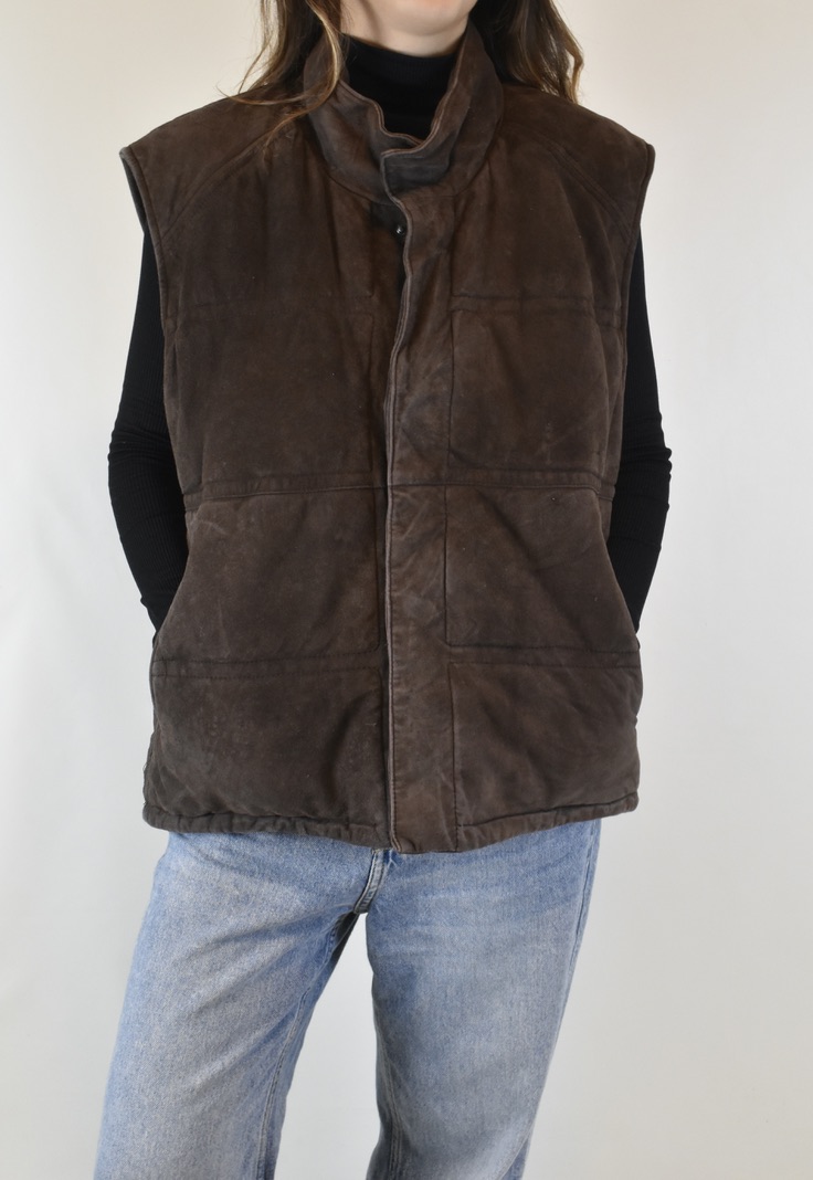 CHAQUETA VEST GAMUZA | XL-2XL 1