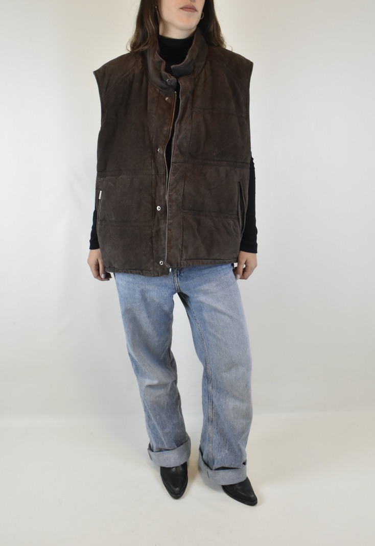 CHAQUETA VEST GAMUZA | XL-2XL 7