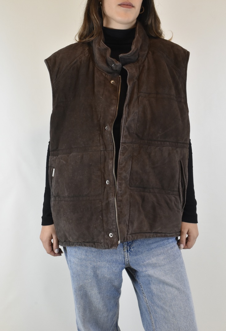 CHAQUETA VEST GAMUZA | XL-2XL 8