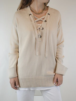 SWEATER | VERA WANG | ALGODÓN BLEND | L