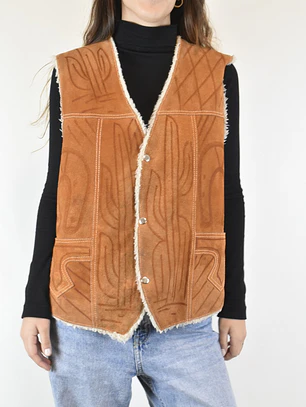 VEST GAMUZA Y CHIPORRO | L