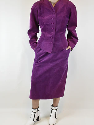 CONJUNTO VINTAGE GAMUZA | M