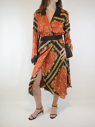 VESTIDO ESTAMPADO | M