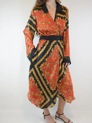 VESTIDO ESTAMPADO | M