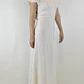VESTIDO BLANCO I ALGODÓN-LINO BLEND I XS - Miniatura 1