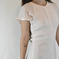 VESTIDO BLANCO I ALGODÓN-LINO BLEND I XS - Miniatura 3