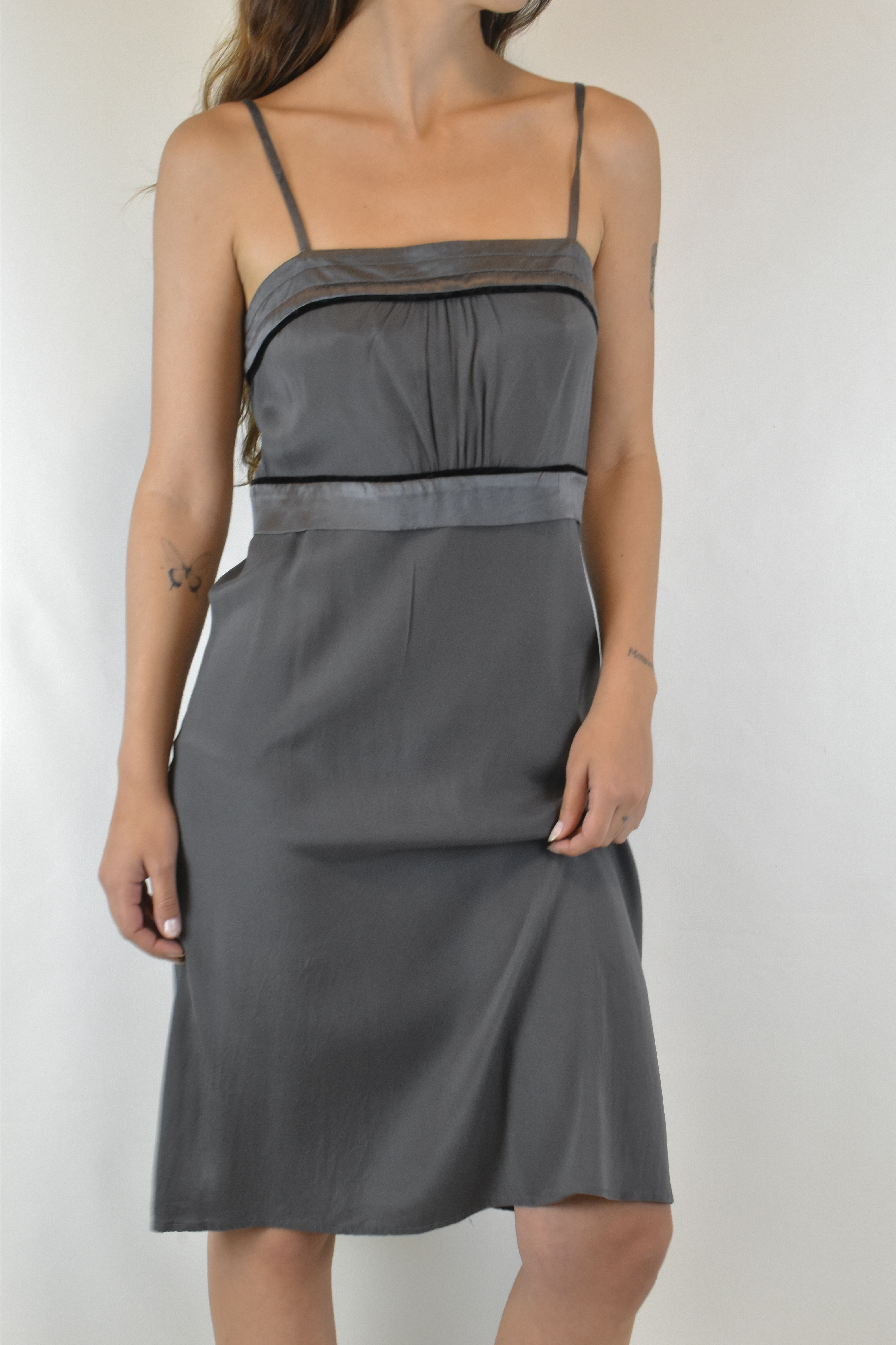 VESTIDO SEDA I XS  2