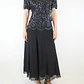 VESTIDO SEDA VINTAGE HECHO A MANO I M - Miniatura 1