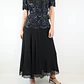 VESTIDO SEDA VINTAGE HECHO A MANO I M - Miniatura 4