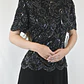 VESTIDO SEDA VINTAGE HECHO A MANO I M - Miniatura 2