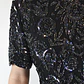 VESTIDO SEDA VINTAGE HECHO A MANO I M - Miniatura 10