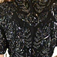 VESTIDO SEDA VINTAGE HECHO A MANO I M - Miniatura 13