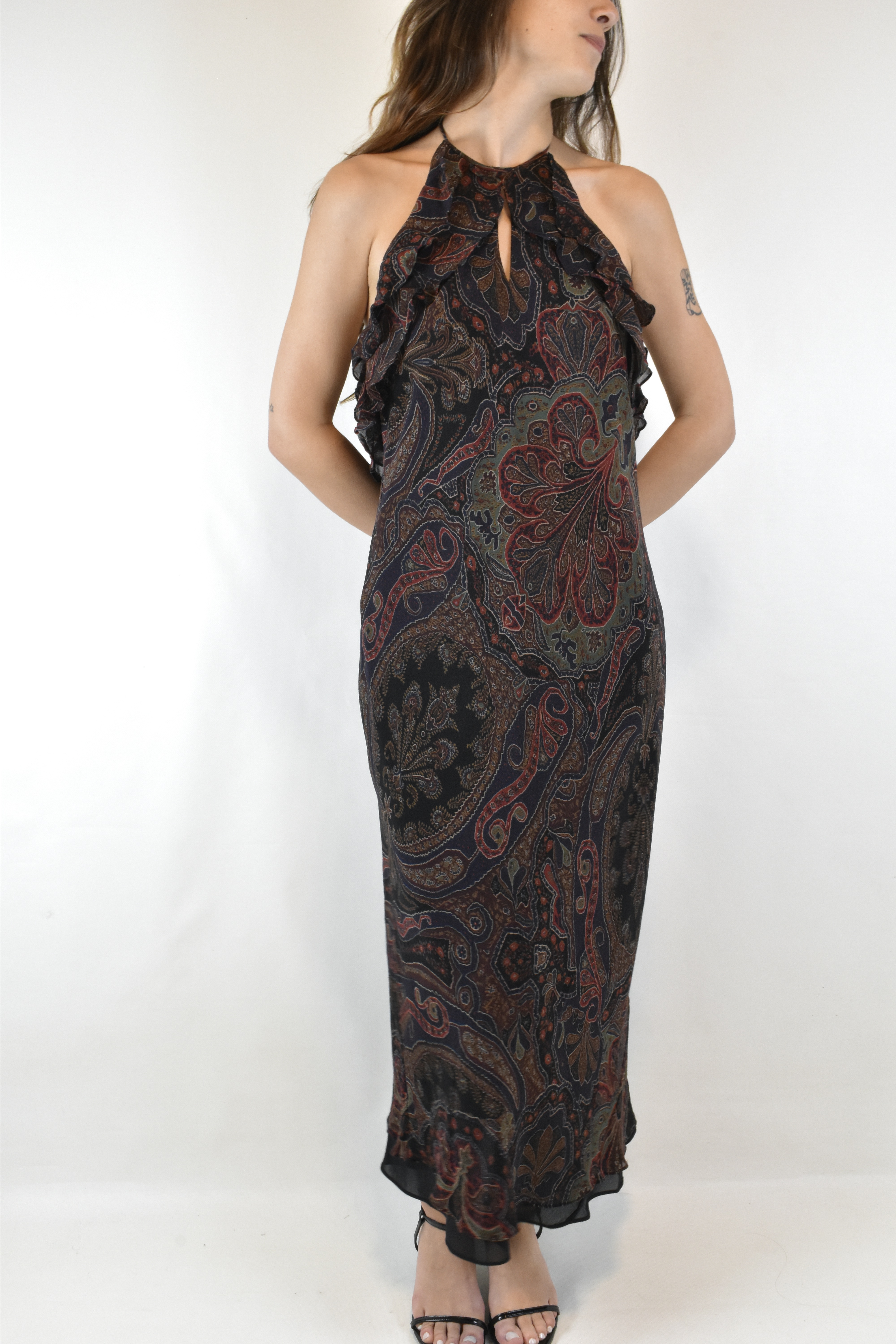 VESTIDO RALPH LAUREN | SEDA | M-L 12