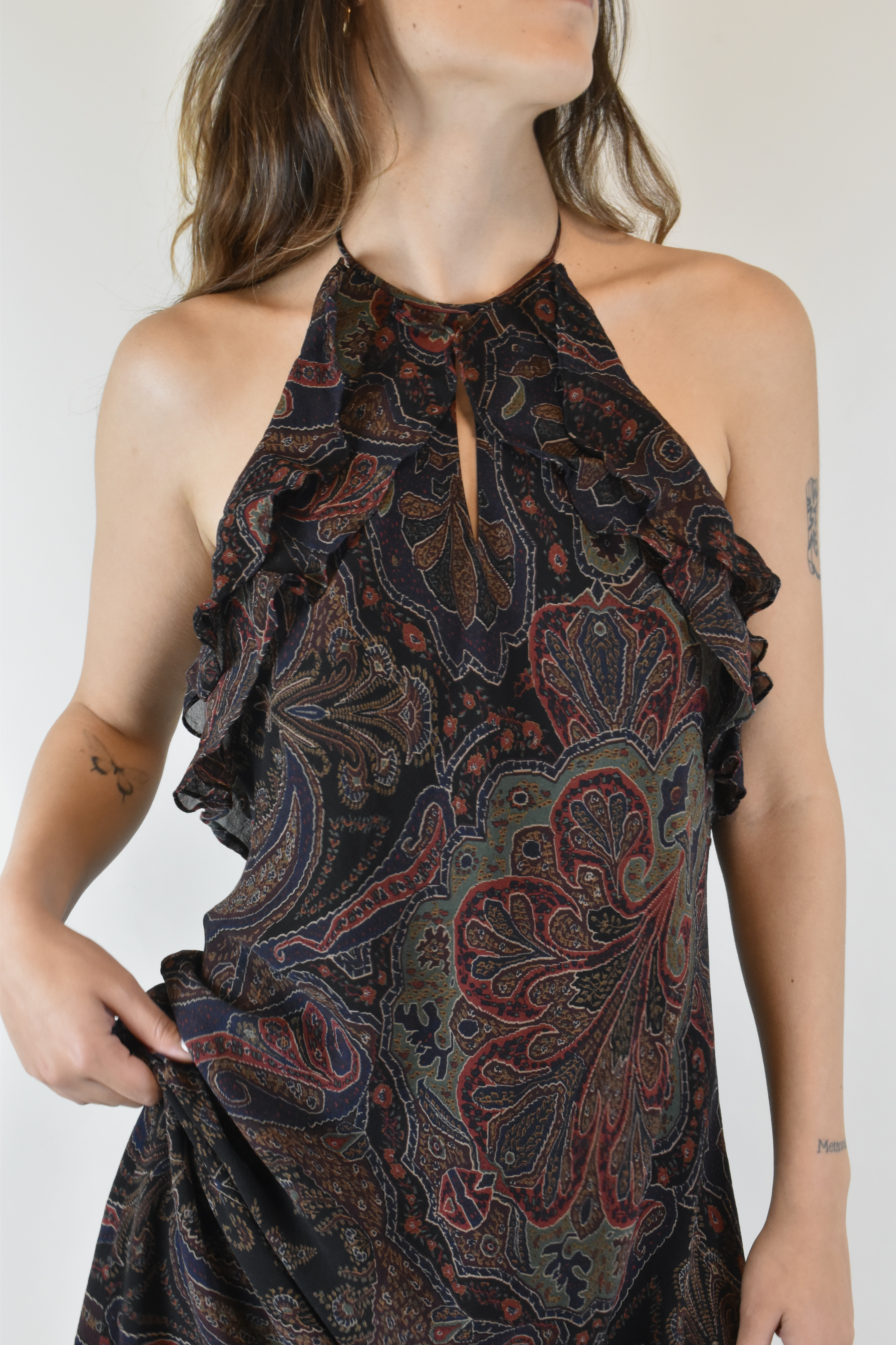 VESTIDO RALPH LAUREN | SEDA | M-L 13