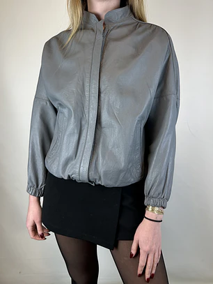 BOMBER CUERO | S