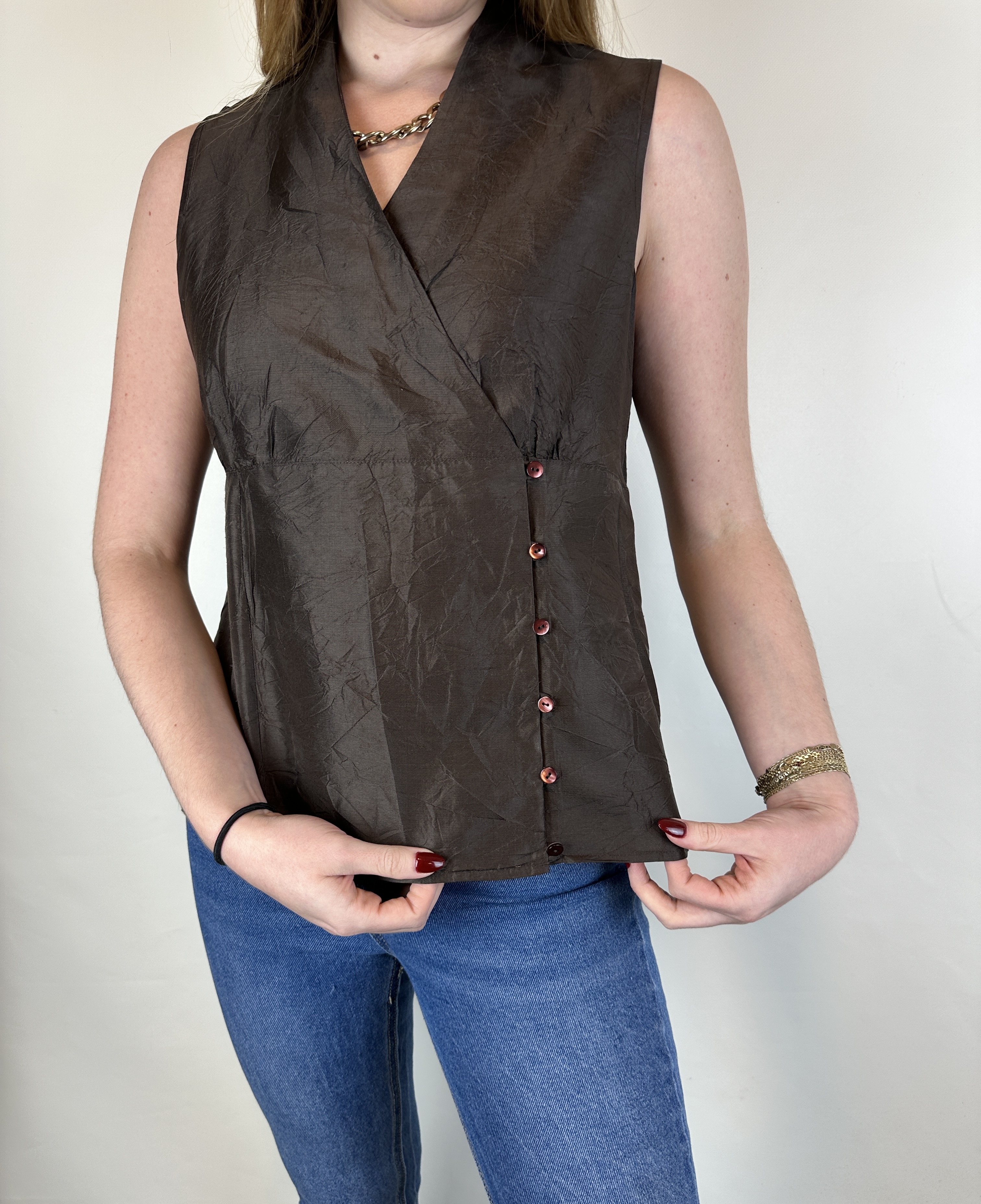 POLERA SEDA | TALBOTS | M 4