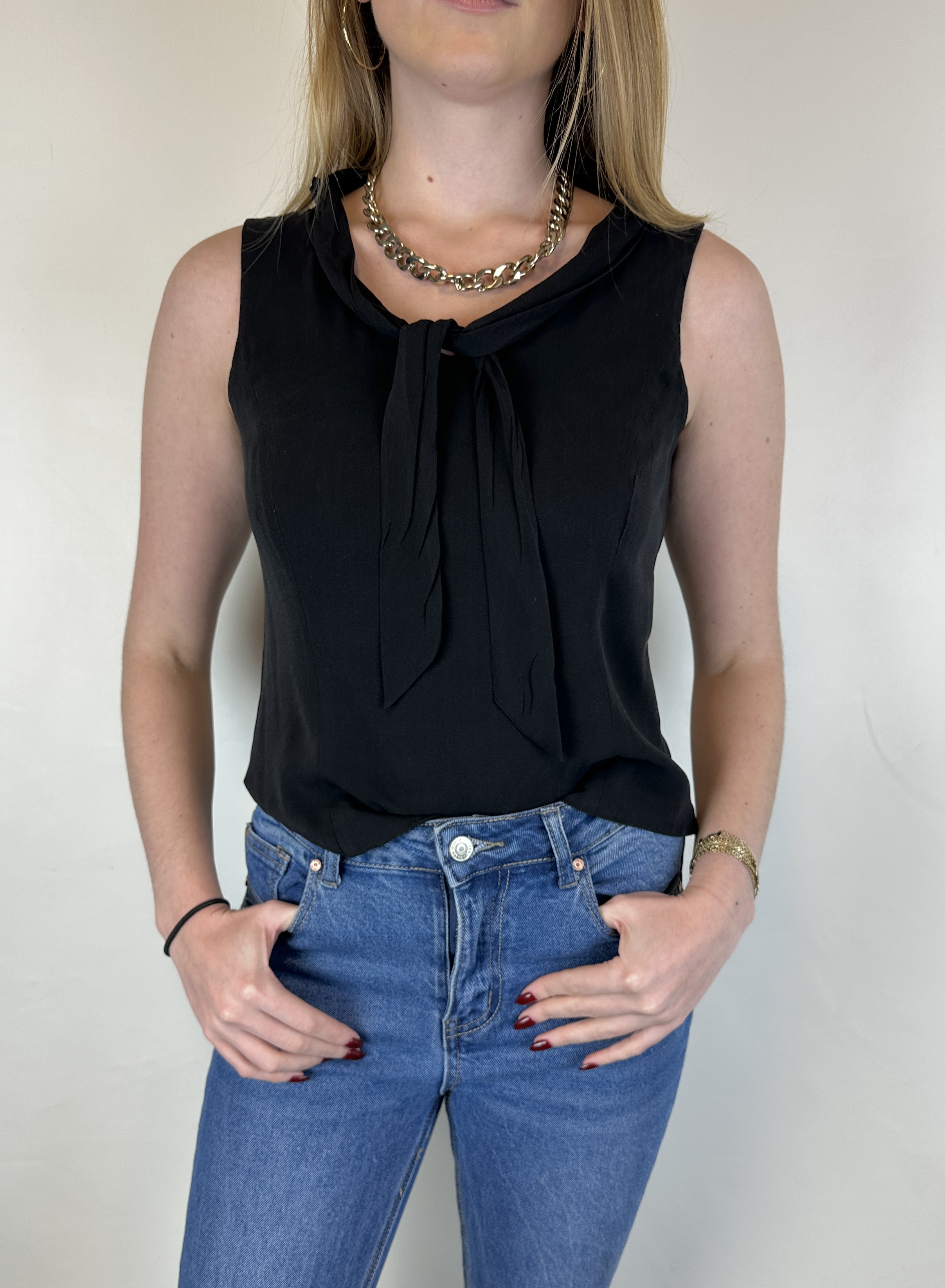 POLERA SEDA | ANN TAYLOR | S 1