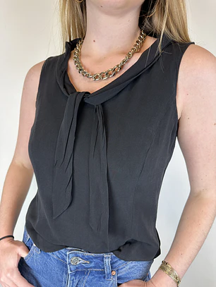POLERA SEDA | ANN TAYLOR | S