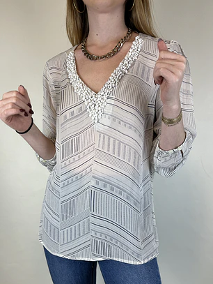 BLUSA SEDA | BANANA REPUBLIC | M-L