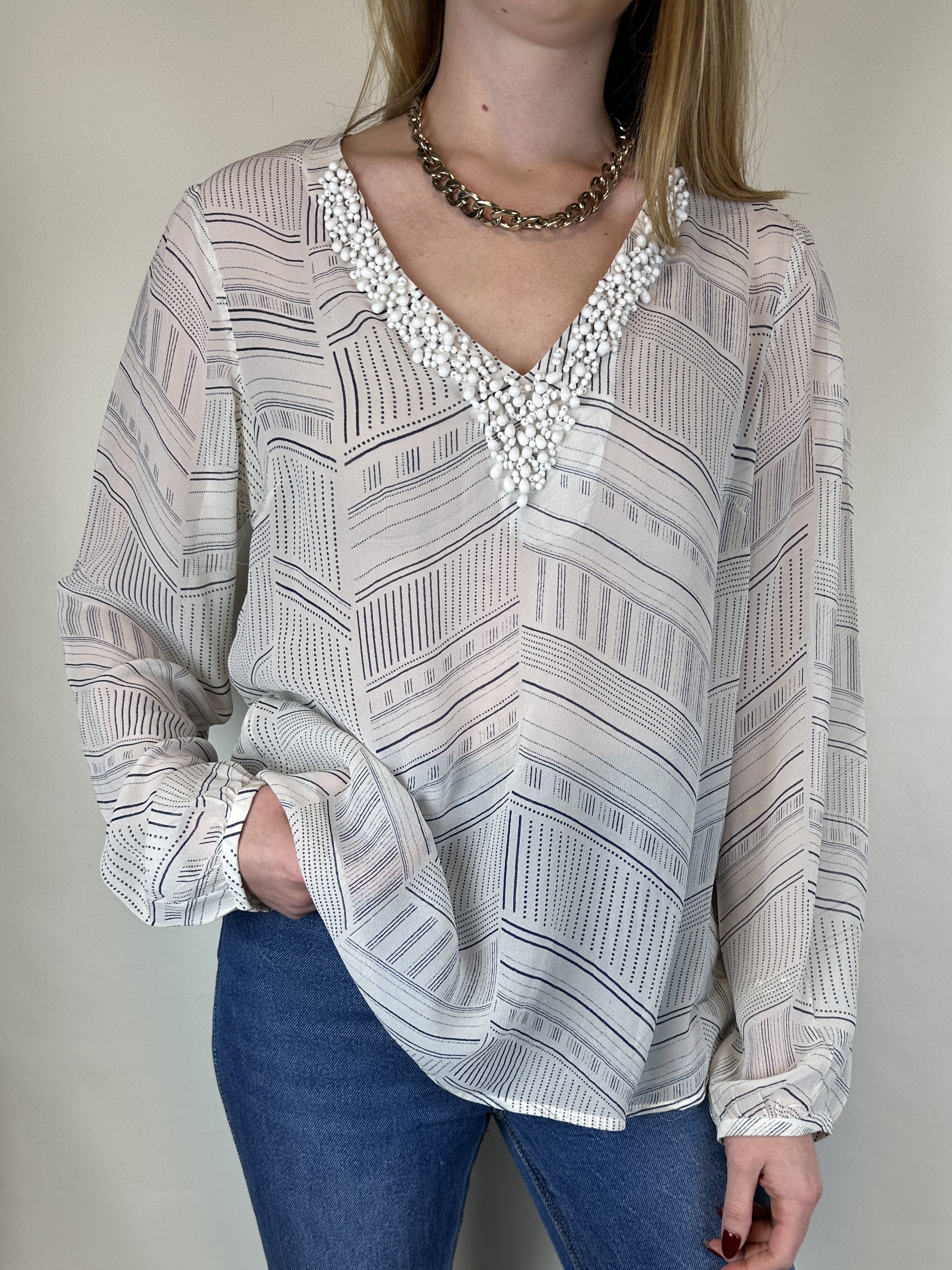 BLUSA SEDA | BANANA REPUBLIC | M-L 7