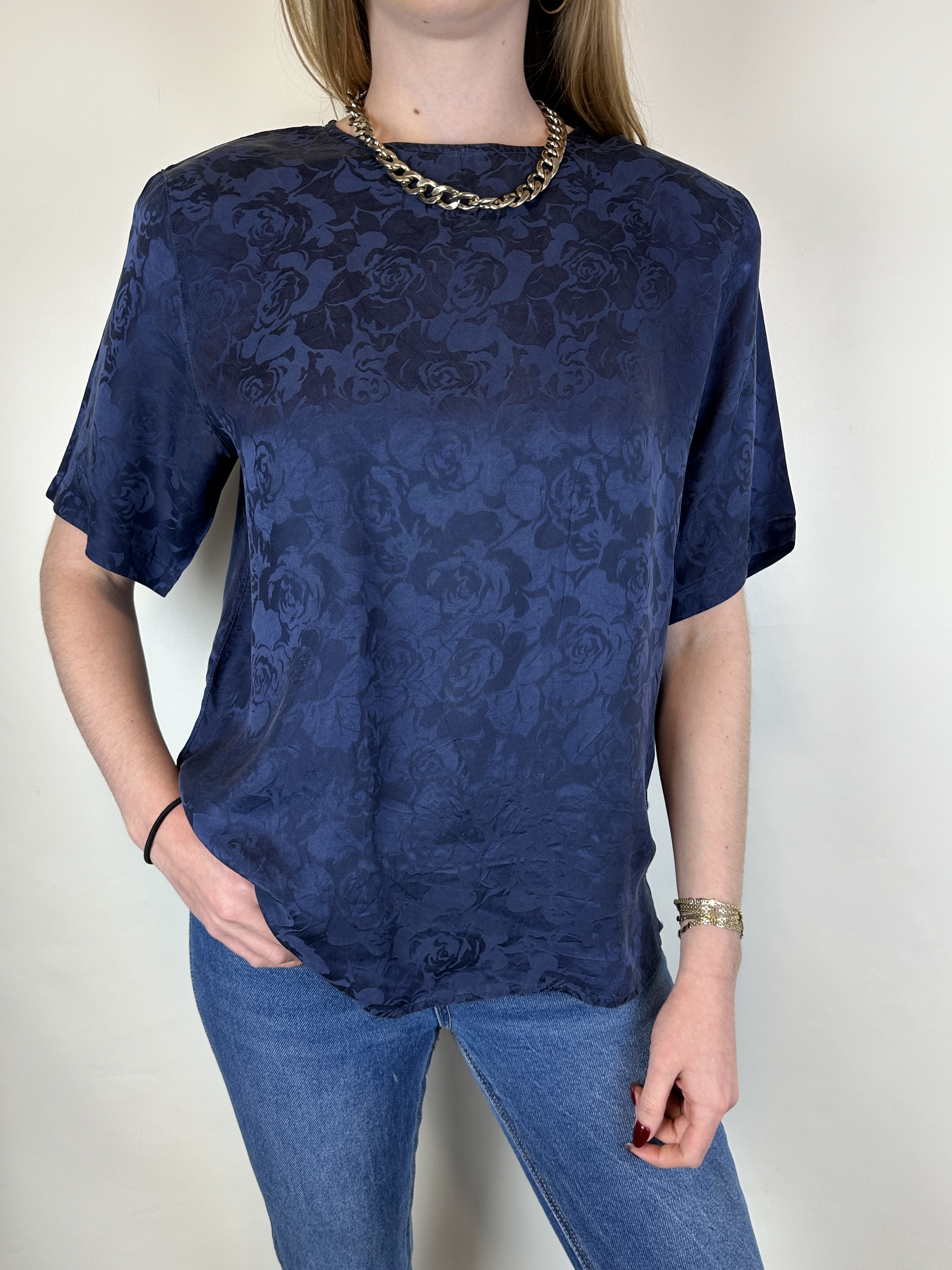 POLERA VINTAGE | SEDA | L 6