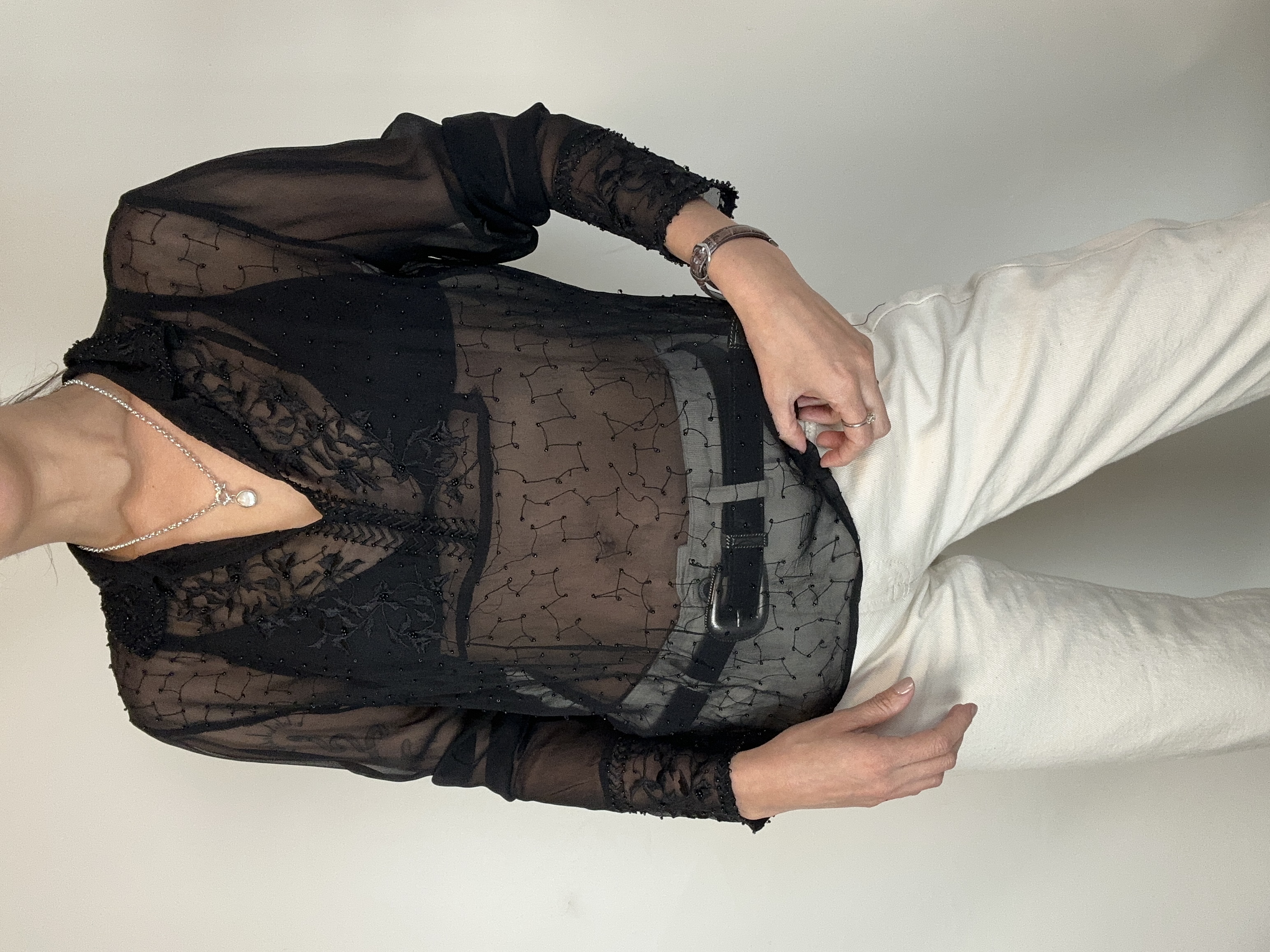 POLERA SEDA | XS-S 4
