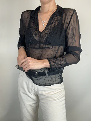 POLERA SEDA | XS-S