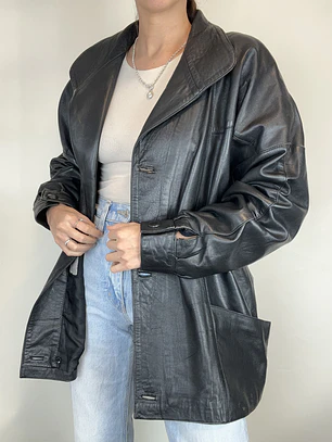 CHAQUETA CUERO VINTAGE I L-2XL