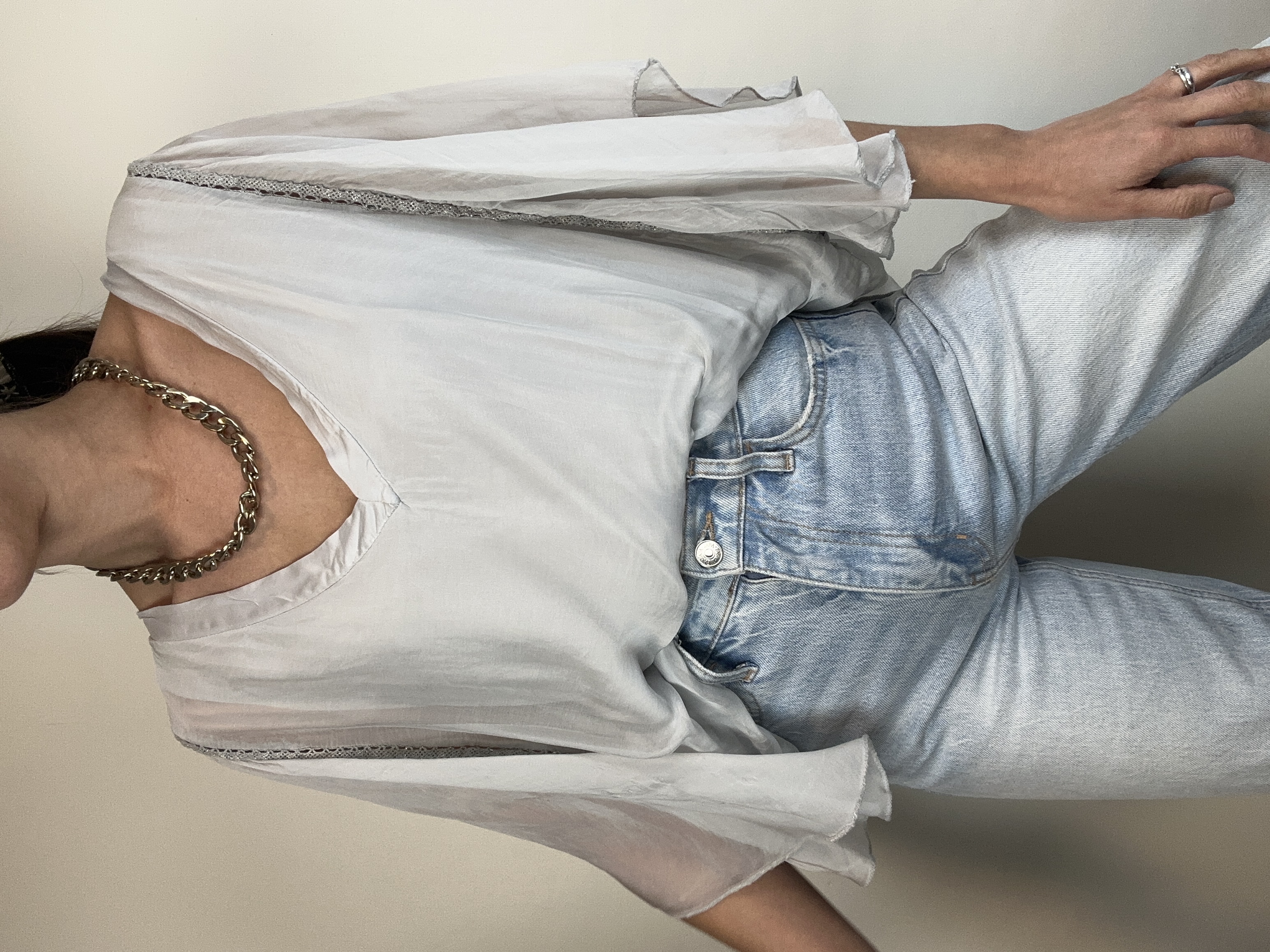 BLUSA SEDA | MADE IN ITALY | S-M 1