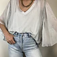 BLUSA SEDA | MADE IN ITALY | S-M - Miniatura 6
