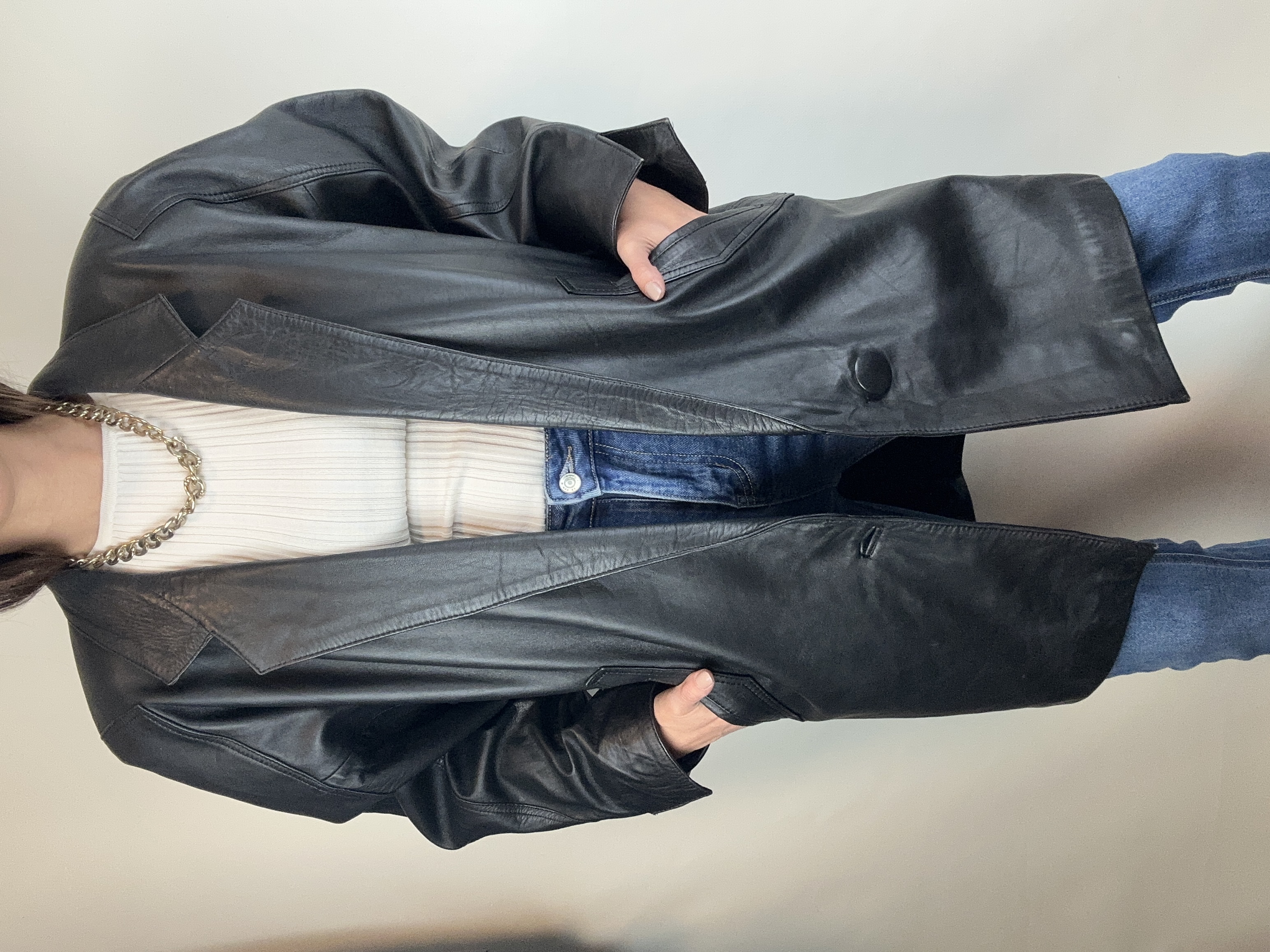 CHAQUETA CUERO | L-XL 6