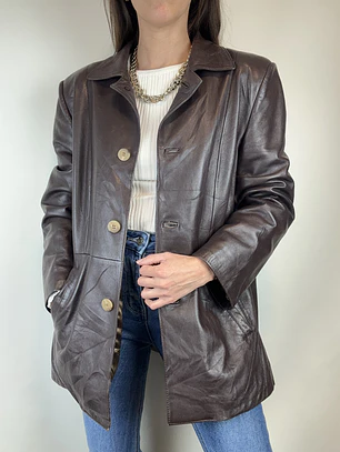 CHAQUETA CUERO | M-L