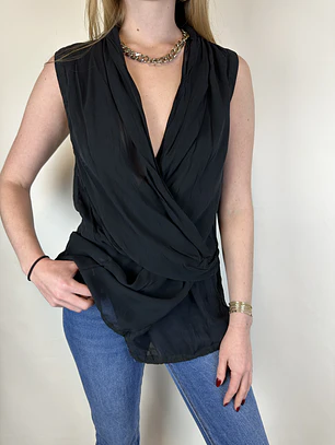 POLERA SEDA | HELMUT LANG | S-M