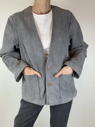 CHAQUETA | VINTAGE | GAMUZA | M-L