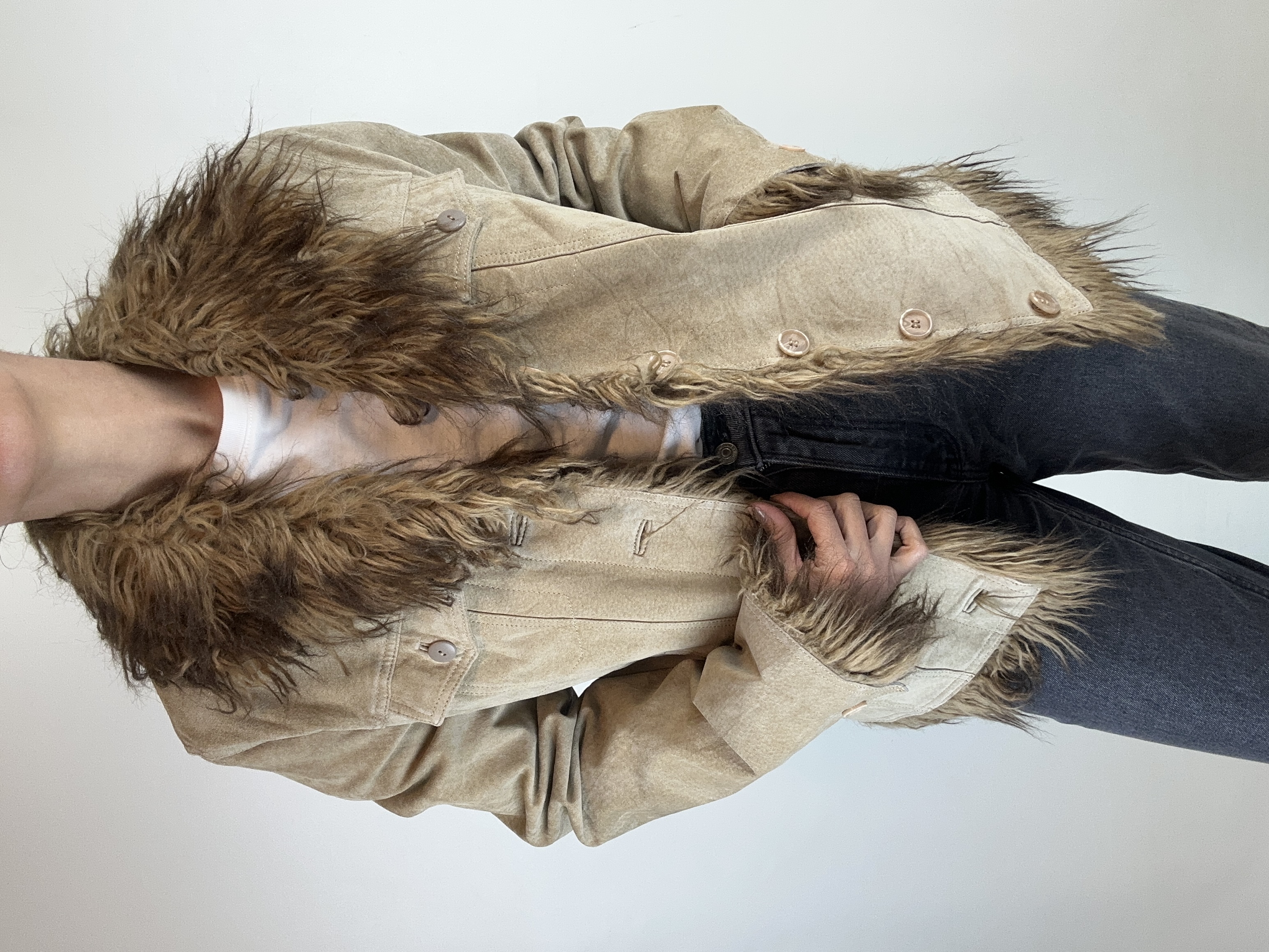 CHAQUETA | VINTAGE | GAMUZA | M 2
