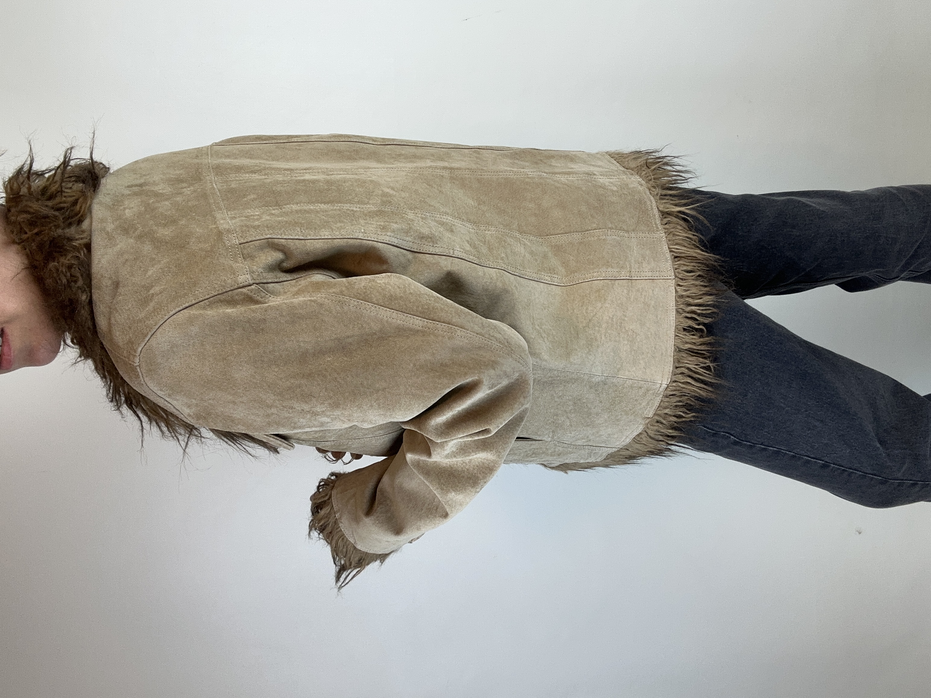 CHAQUETA | VINTAGE | GAMUZA | M 4