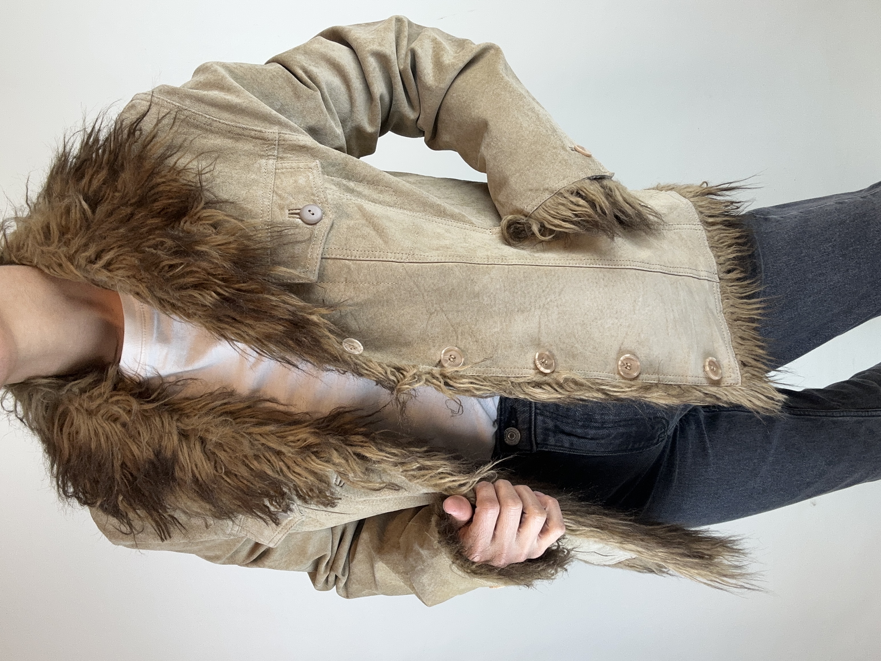 CHAQUETA | VINTAGE | GAMUZA | M 6