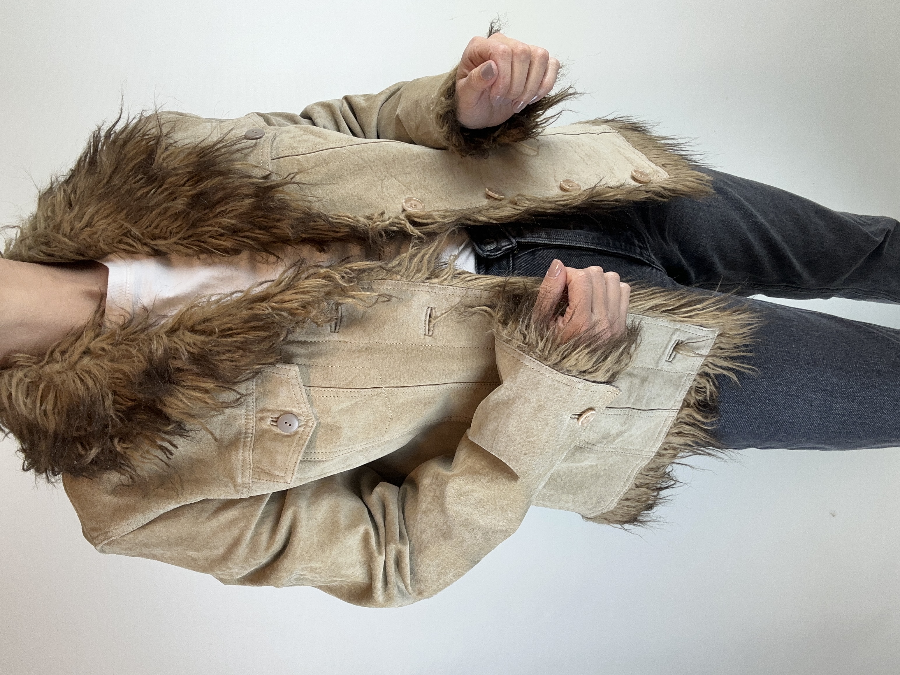 CHAQUETA | VINTAGE | GAMUZA | M 7