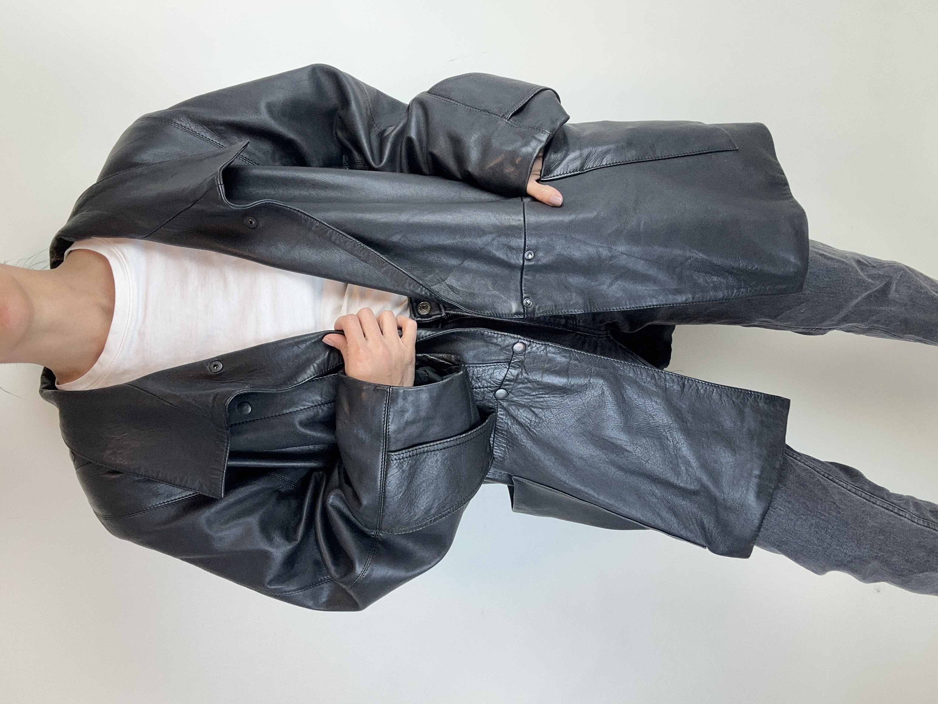 CHAQUETA | VINTAGE | CUERO | XL-2XL 2