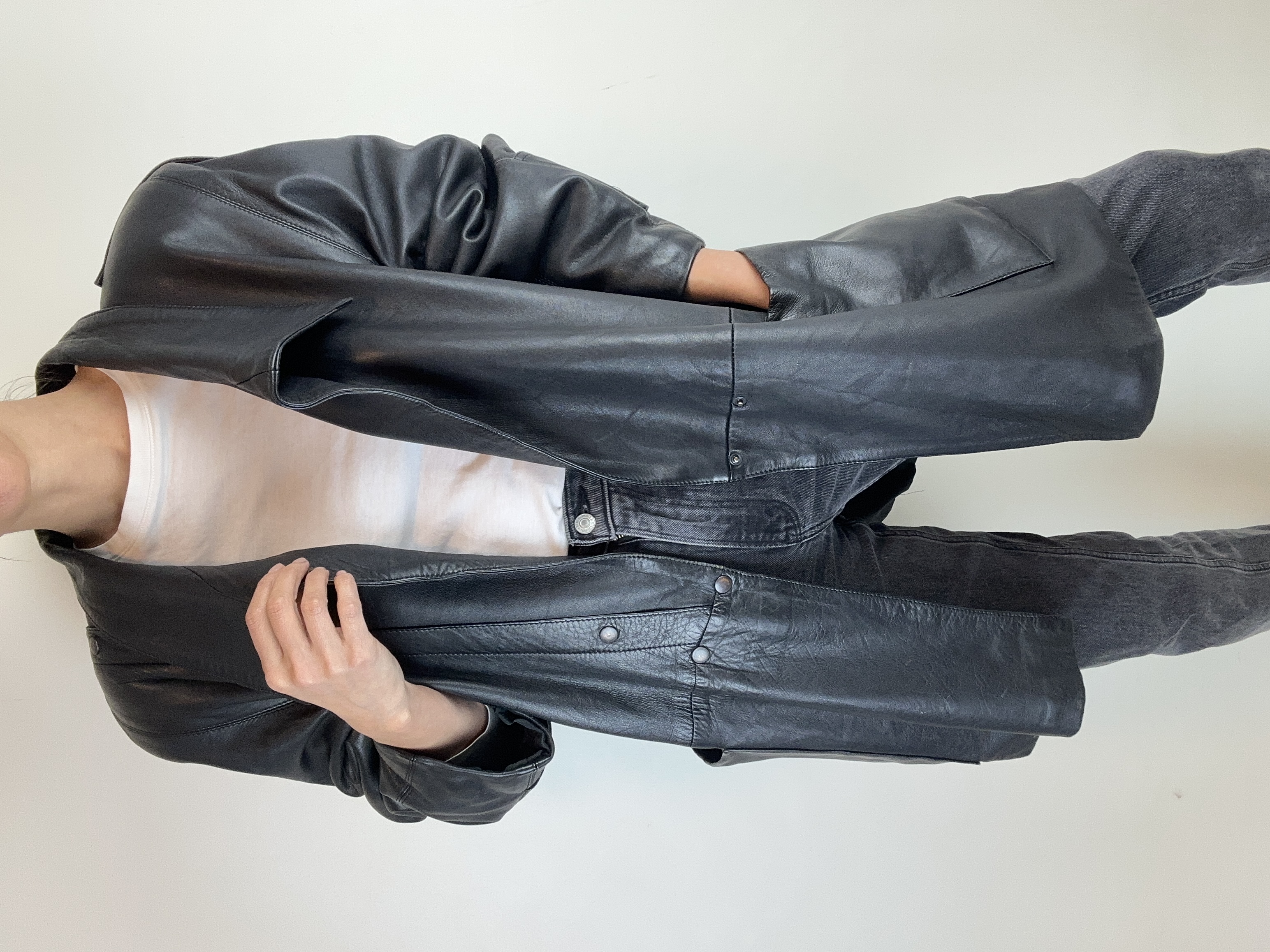 CHAQUETA | VINTAGE | CUERO | XL-2XL 5
