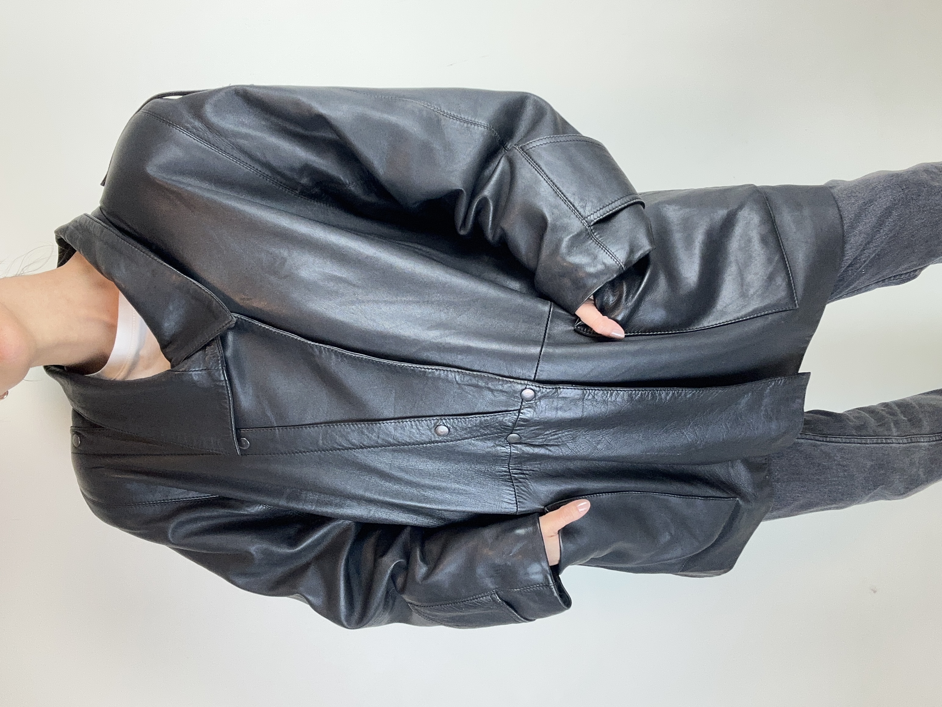 CHAQUETA | VINTAGE | CUERO | XL-2XL 3