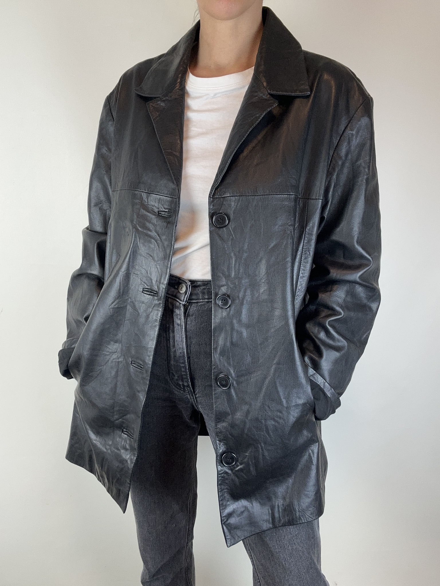 BLAZER | VINTAGE | CUERO | L 1