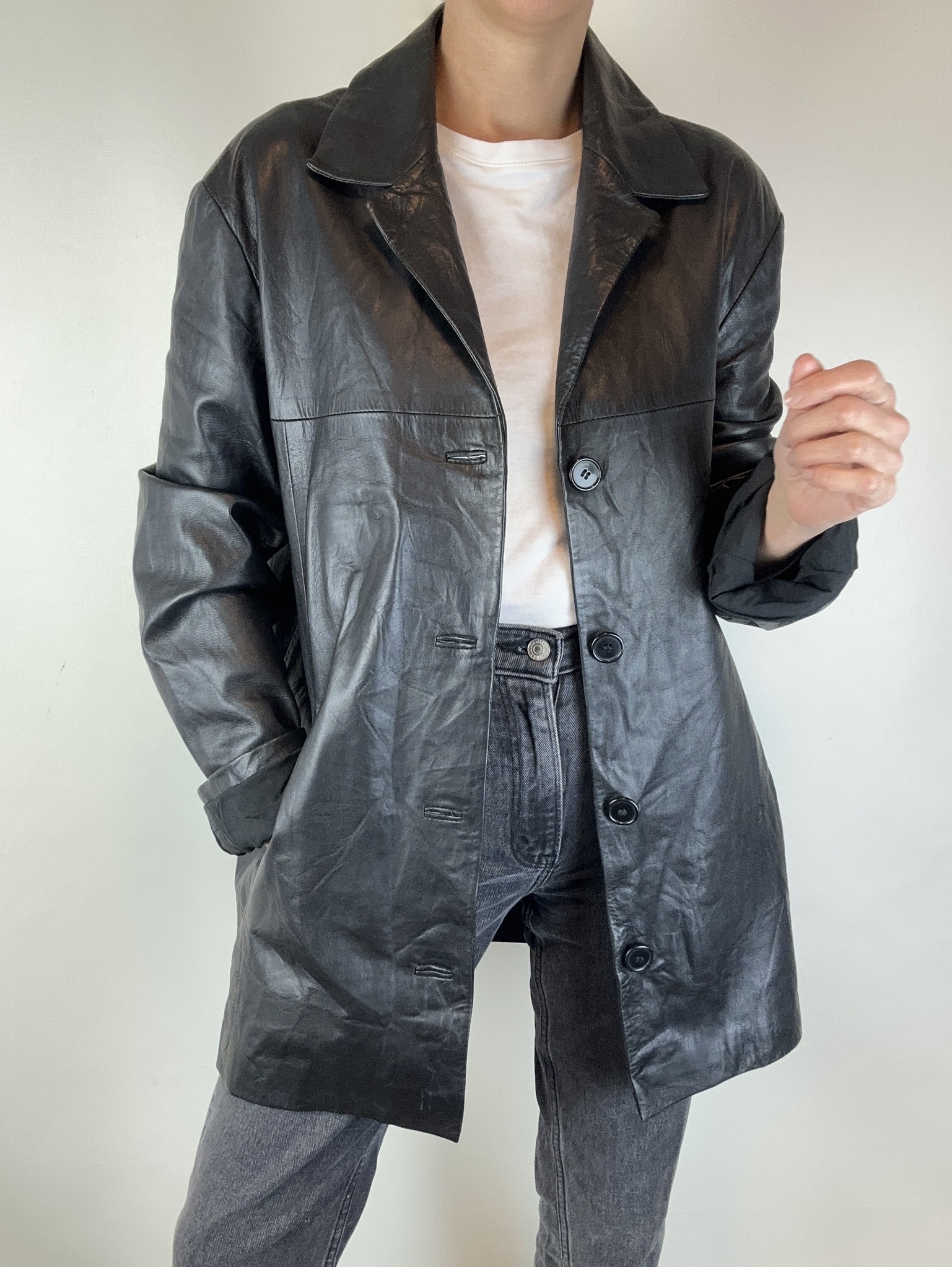 BLAZER | VINTAGE | CUERO | L 8