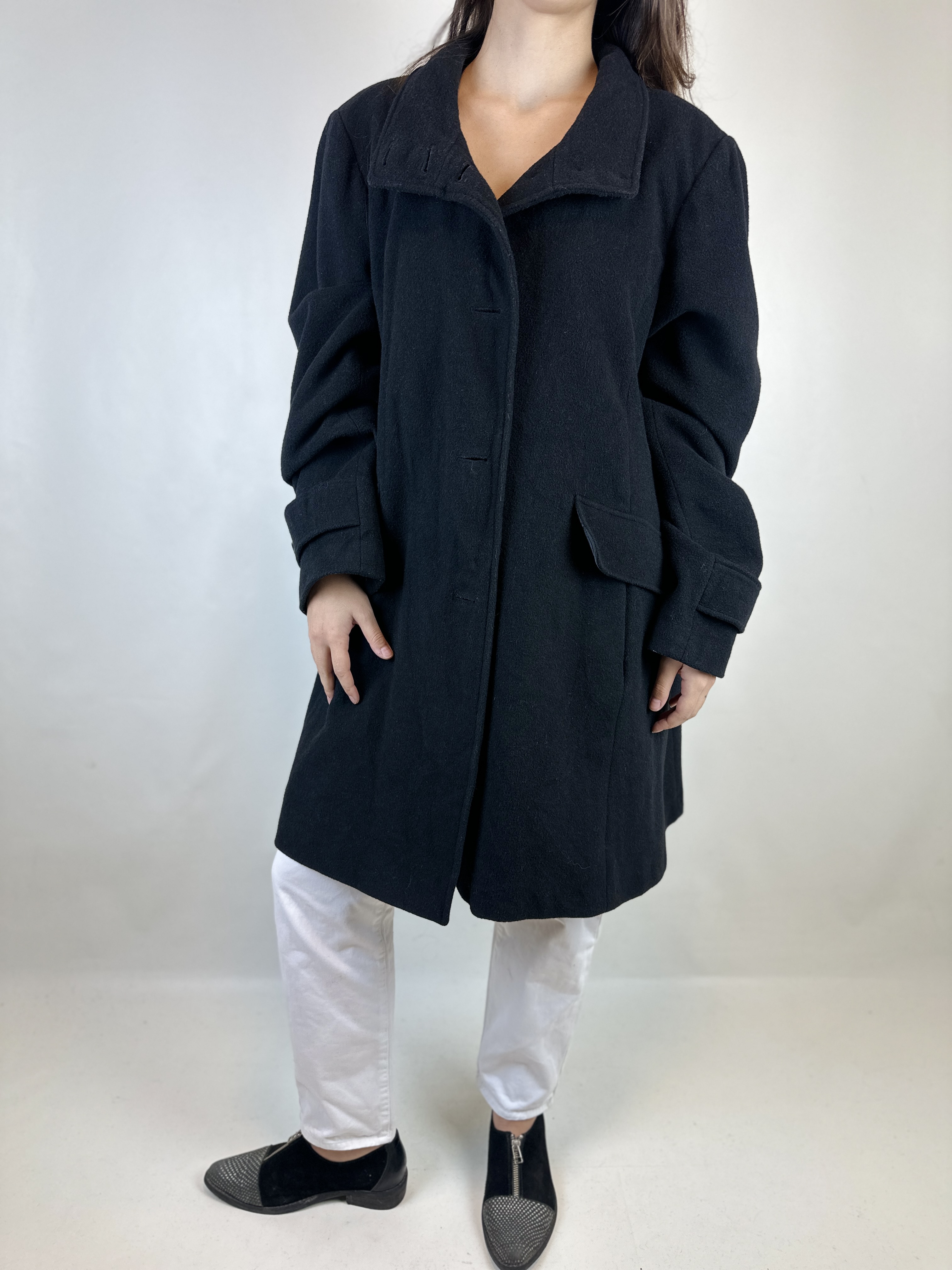 ABRIGO | LANA - CACHEMIRA BLEND | WORTHINGTON | XL 4